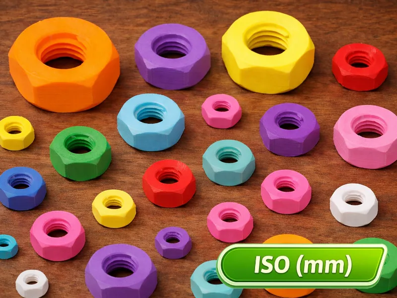 ISO Hex NUT Set (mm)
