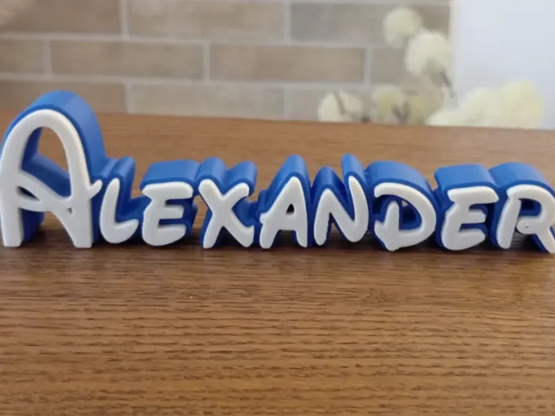 Décoration nominale Alexander Disney