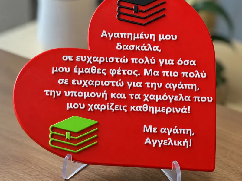 School gift for teacher