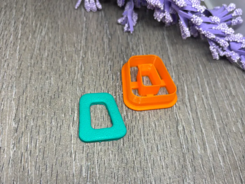 DOUBLE TRAPEZE CLAY CUTTER