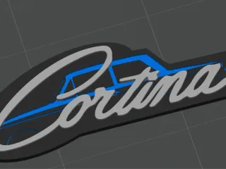 FORD cortina - keychain
