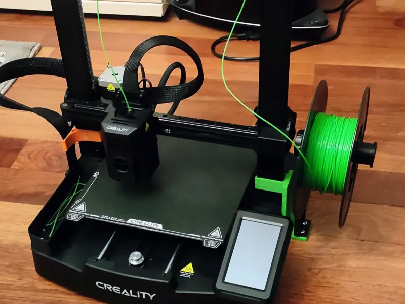 Suport lateral pentru bobină Ender 3 V3 SE/KE. Mai puține oscilații ale portalului. Mult
