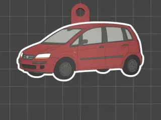 Fiat Idea Keychain
