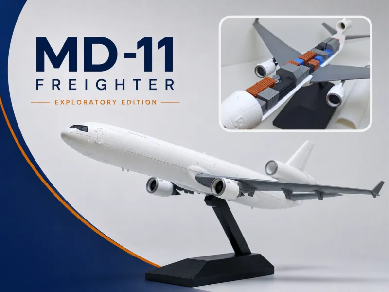 MD-11 Vrachtvliegtuig Verkenningseditie