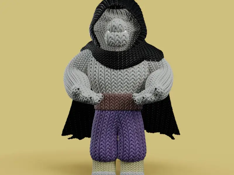 KNITTED & PLANE TIGER