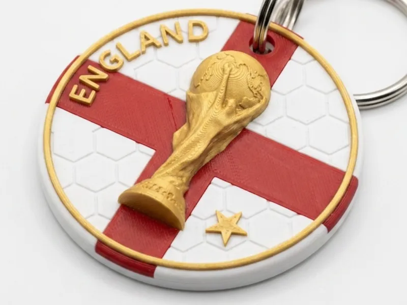 LLAVERO INGLATERRA CAMPEÓN (1 ESTRELLA)