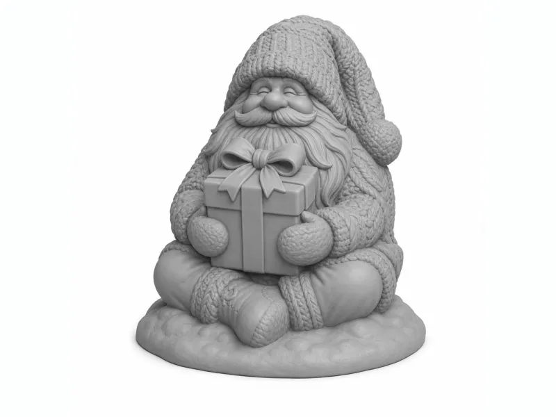 Gnomo di Natale con Regalo