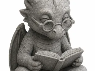 Reading dragon