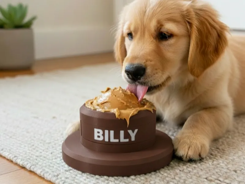 Interactive Dog Bowl - Rolling Ball