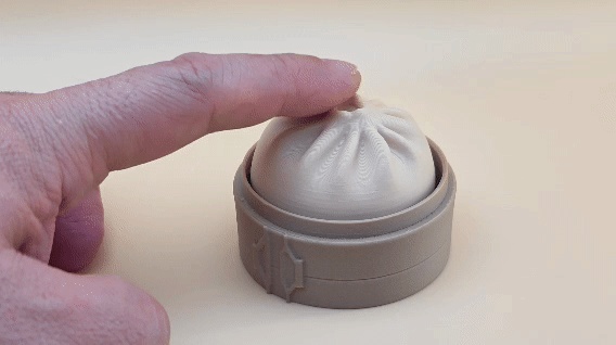 解压弹簧包子