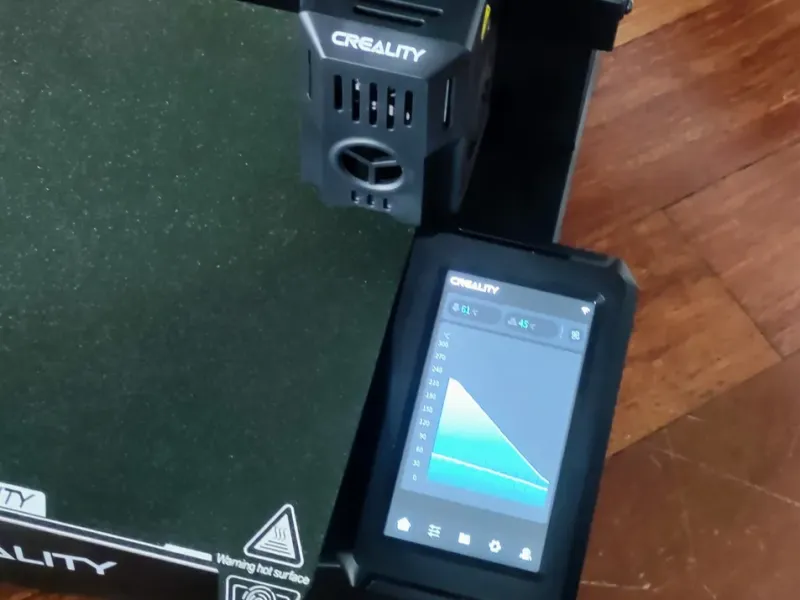 Ender 3 V3 KE Screen Repositionner Holder. Pas de support, pas de bord.