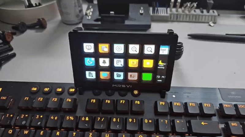 support for stream dock 293S to keyboard (G915X)