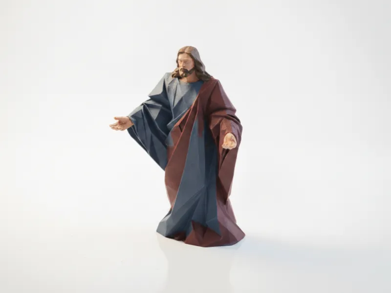Jesus Statue Religious Figure 3D Printable