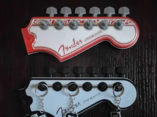 FENDER GUITAR HEADSTOCK - KEY HANGER / WALL ART