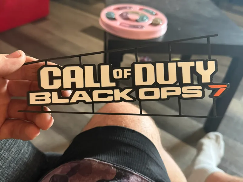 コール オブ デューティ ブラックオプス7 PS5 フロントケースロゴ