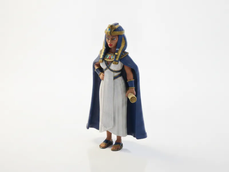 Cleopatra Historical Figure Statue 3D Printable