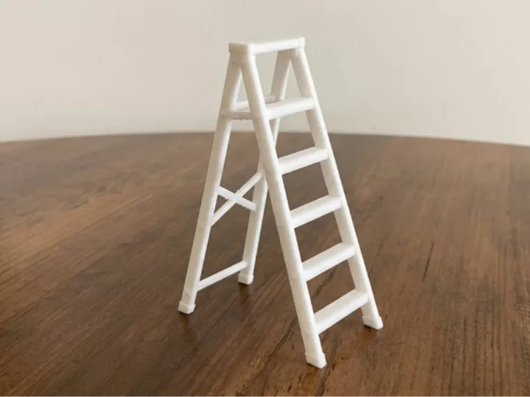 Construction Step Ladder - Decorative Model