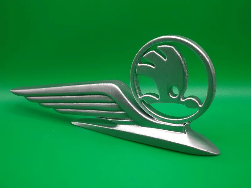 Magnetic Skoda emblem