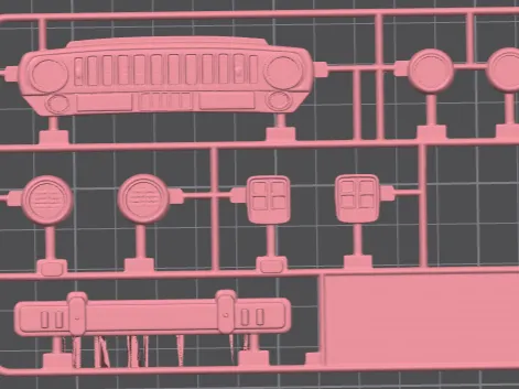 power wagon parts tree