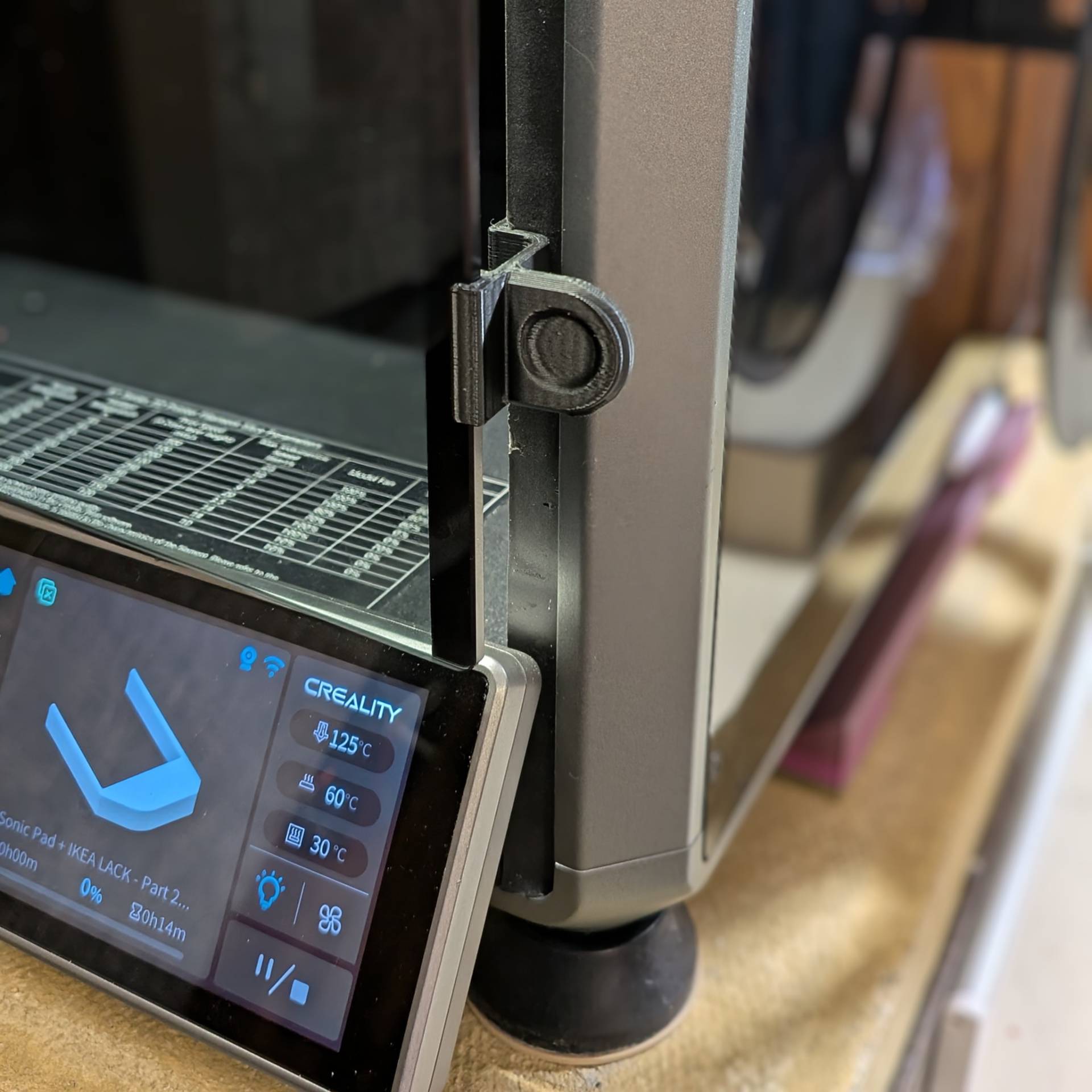 3D Printer Files | 3MF File | Simple K1/K1C Door Clip | Creality Cloud