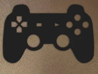 Controller 2D Wall Decor Game Room