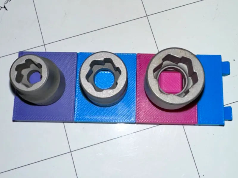 Spacer for Modular 3/8 socket organizer