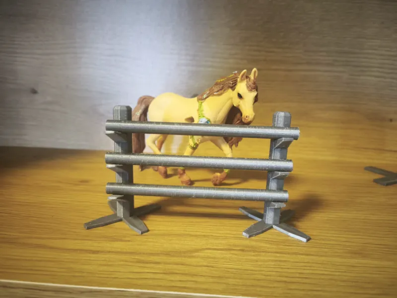馬のジャンプ障害物