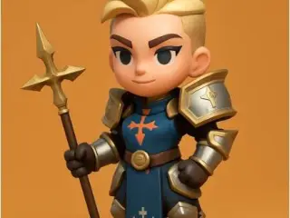 Athel. Mini figura acción  inspirada en RAID