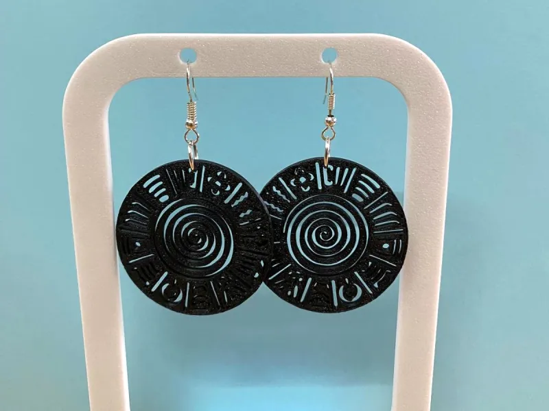 Festos disc earrings-creality-co