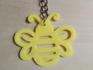 Llavero Abejita (Bumblebee)