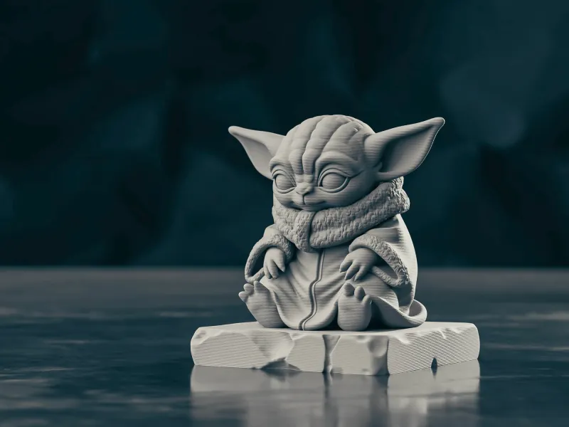 Grogu - Contemplatie Standbeeld