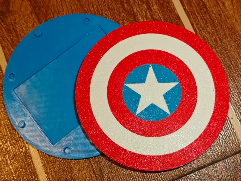 Captain America Shield Card Holder 美国队长盾牌卡包