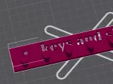 Key hanger, key hanger PL-0