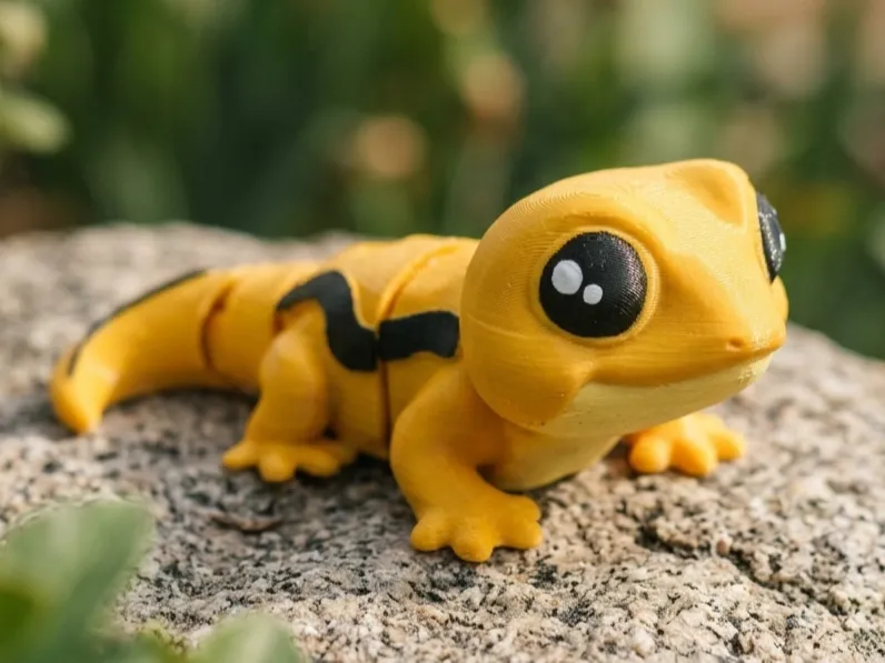 🦎Niedlicher Flexi-Gecko STL