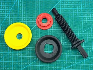 Spool winder for cordless screwdriver (Spool rewinder)