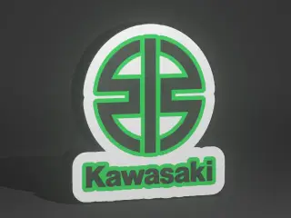 Kawasaki Logo Lightbox