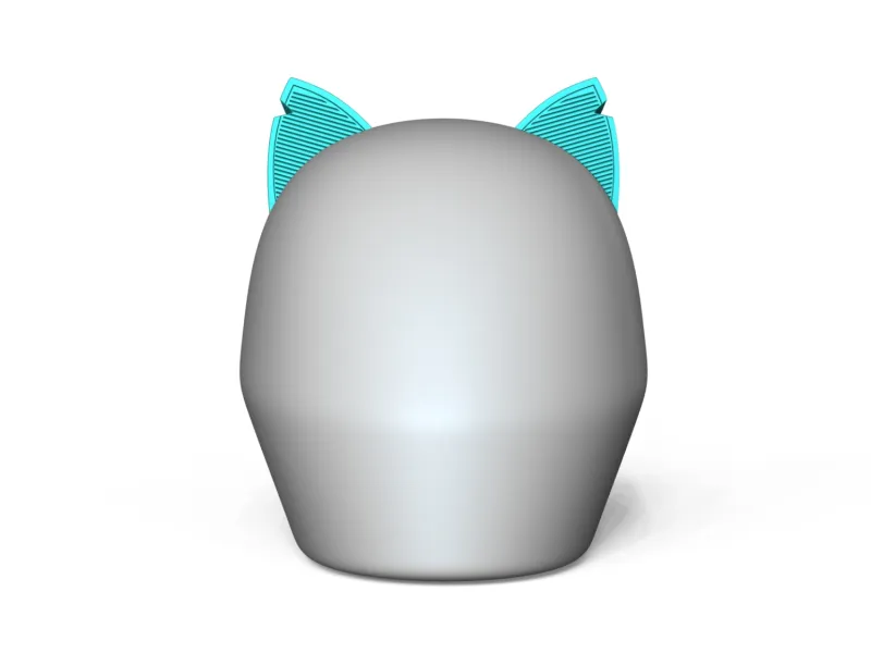 Cat Ears for Motorcycle Helmets - Accessory C
