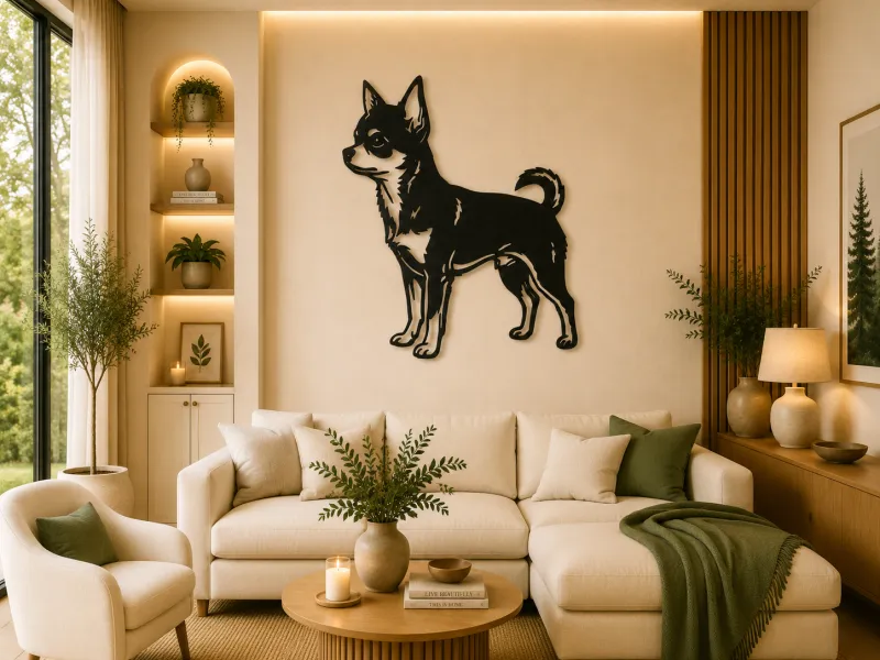 Chihuahua Dog 2D Wall Art