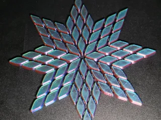 flexible 8-pointed star