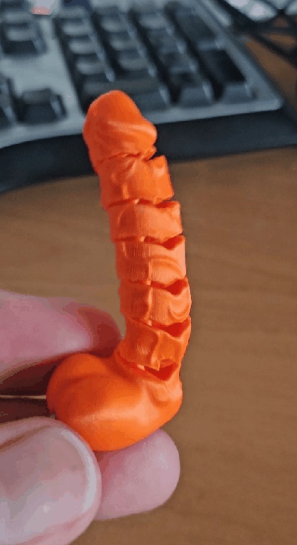 Dildo keychain, polla llavero flexi