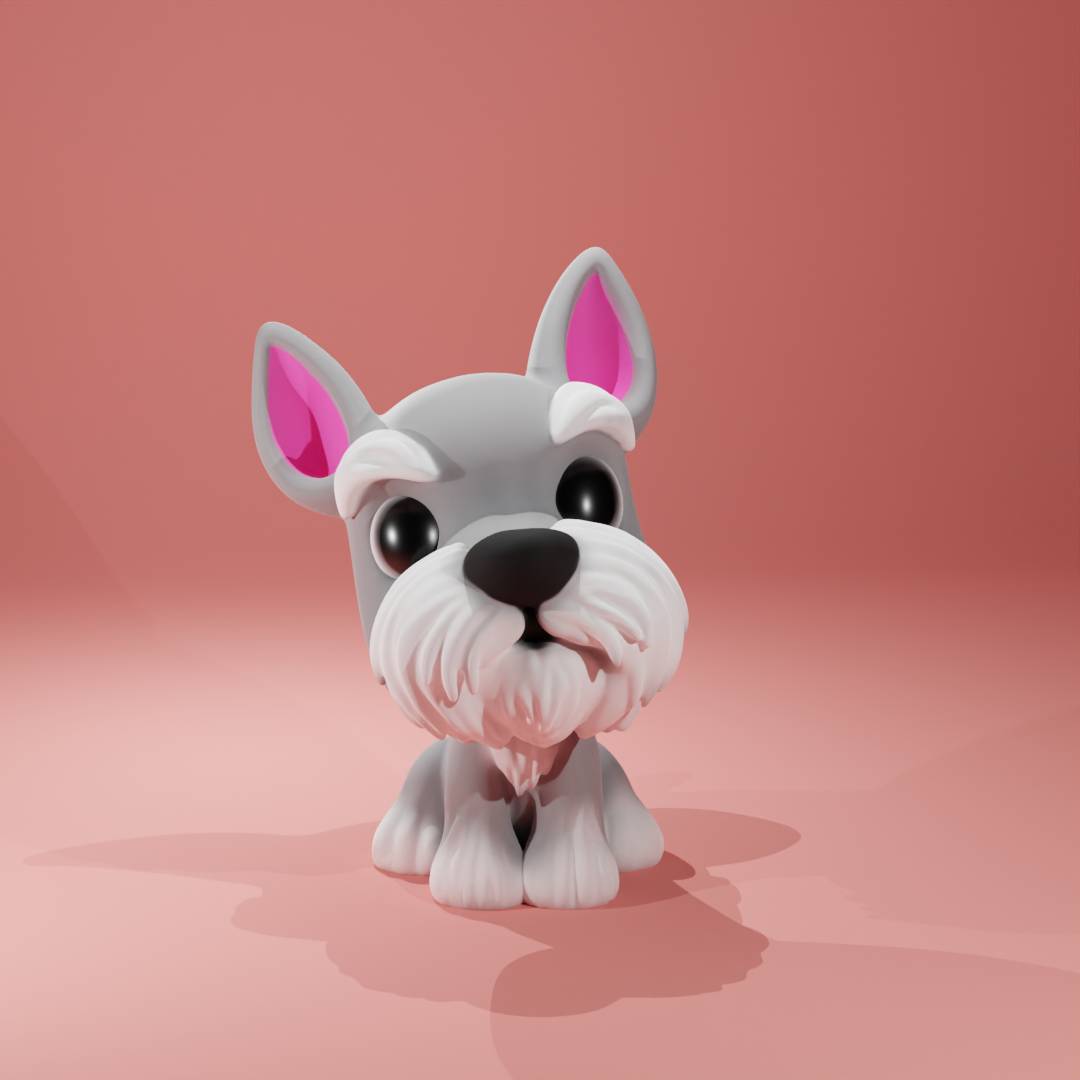 Other STL Descarga - Schnauzer mini - Dark_maker, image size:1080x1080