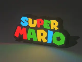 Lightbox Super Mario