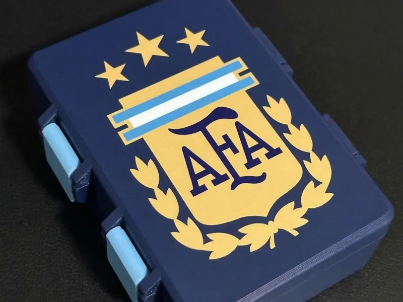 Caja para figuritas afa