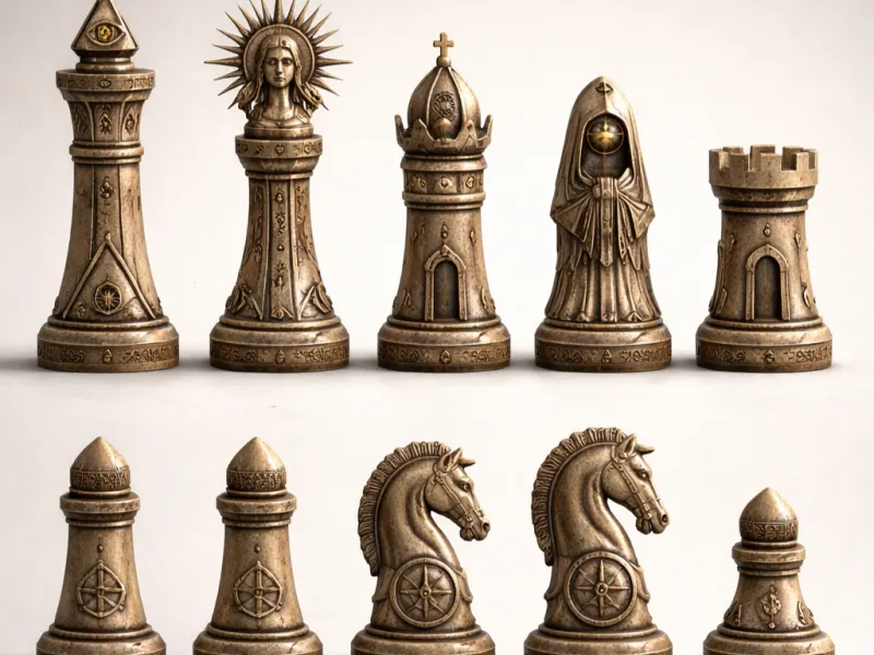 Chess Set - Dan Brown