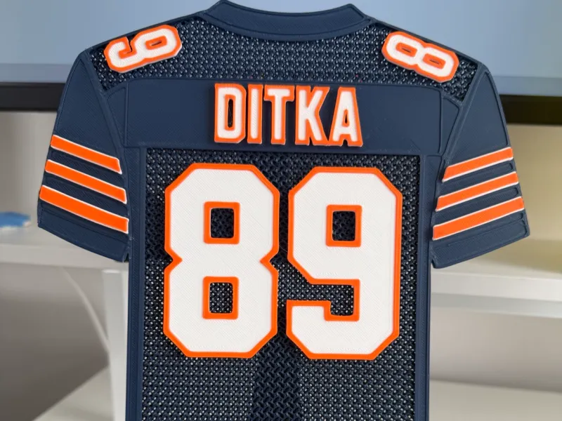 Mike Ditka #89 | Chicago Football Jersey Art