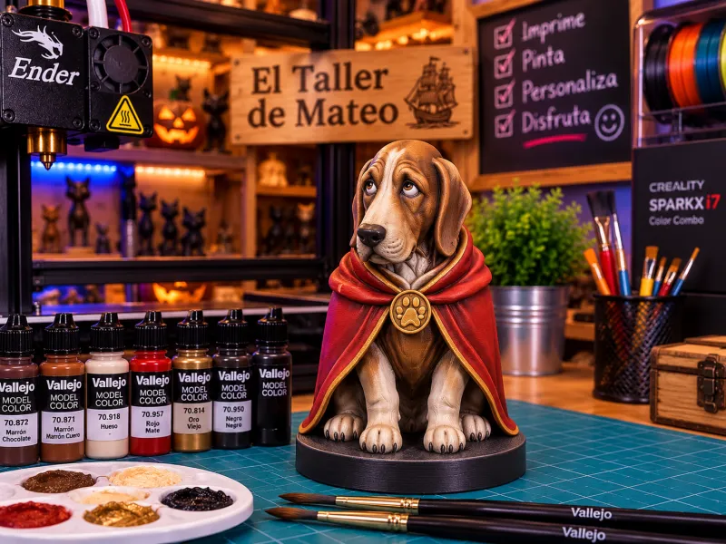 Perro con Capa – El Taller de Mateo