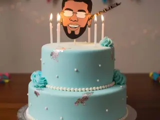 Anuel Cake Topper