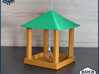 Hanging Bird Feeder – Modern Design, 3D Printed