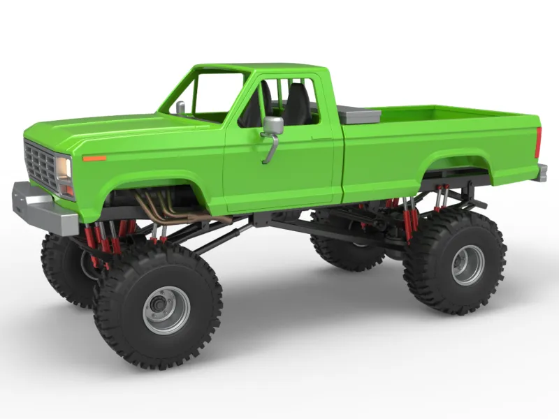 Mega Truck con Impennata Scala 1:25