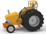 Fun Short Vintage Pulling tractor Scale 1:25-0